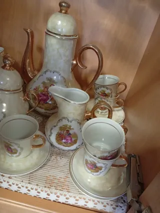 Juego de café Nalon porcelana