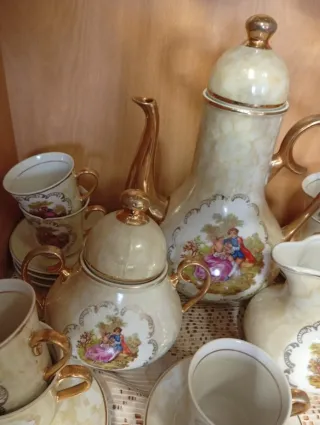 Juego de café Nalon porcelana