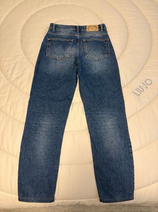 Jeans twin set Blu