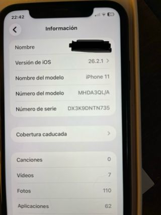 iPhone 11 Negro 64GB