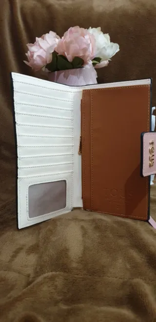 Carteira Tous Castanha com Ursos