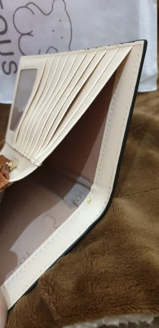 Carteira Tous Castanha com Ursos