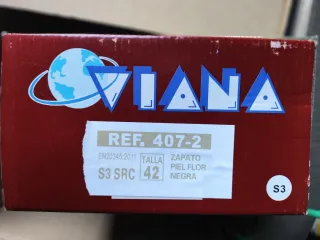 Zapatos de trabajo hombre negros