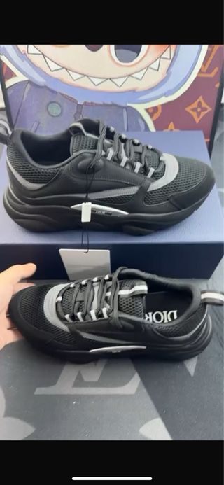 Scarpe Louis Vuitton Uomo Nero Bianco