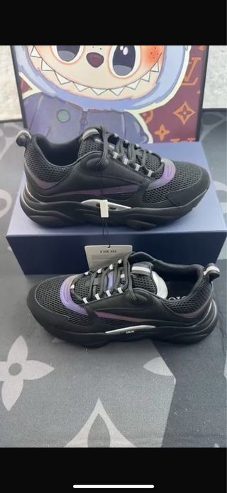 Scarpe Louis Vuitton Uomo Nero Bianco