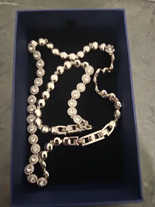 Conjunto Swarovski Plata