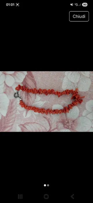 Set composto di 2bracciale+orecchini