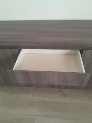 Mueble buffet gris madera