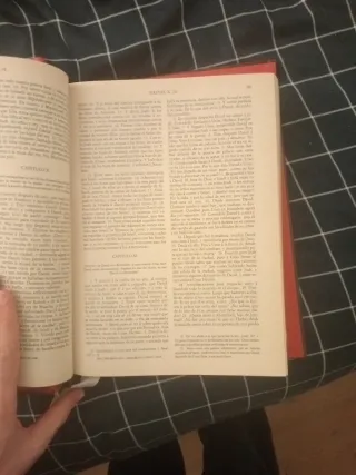 Sagrada Biblia, tamaño grande.