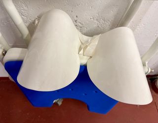 Silla de ducha con ruedas movilidad reducida Nueva