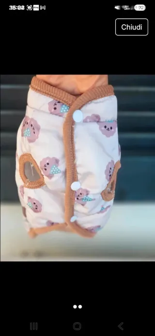 Set di 6 abiti per animali