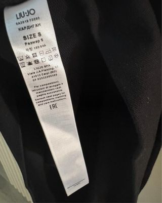 Abito Liu Jo nero con rouches