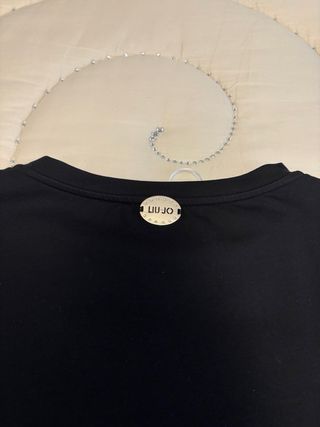 Abito Liu Jo nero con rouches