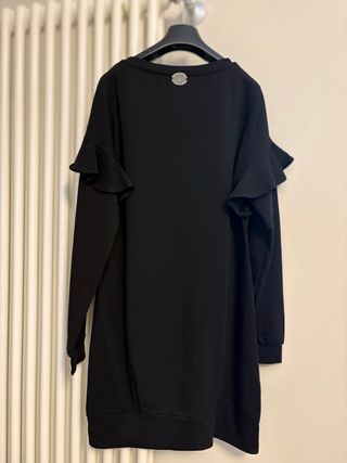 Abito Liu Jo nero con rouches