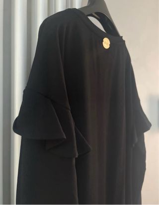 Abito Liu Jo nero con rouches