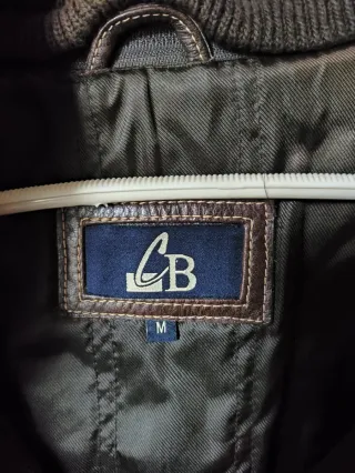 Chaqueta de cuero LB Talla M