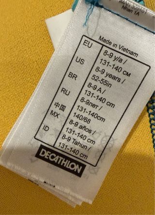 Camiseta Neopreno Niño 8-9 Años – Manga Corta