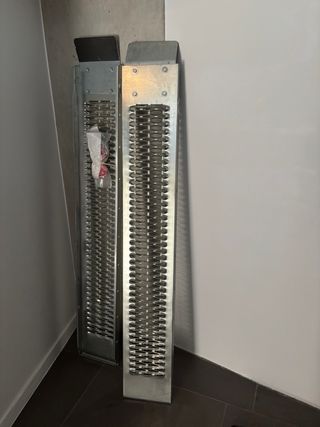 Rampas metálicas acceso silla ruedas