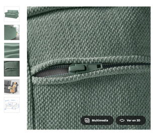 Sofá 2 Plazas IKEA EKTORP Verde