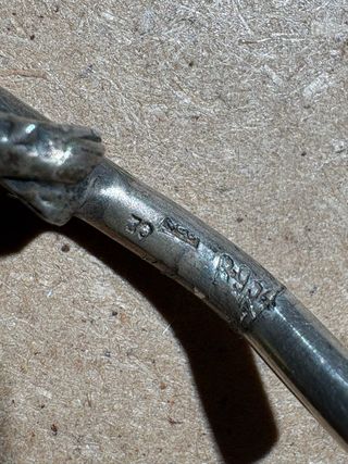 Cristo de plata maciza antiguo