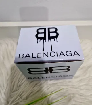 Caneca Balenciaga BB Bege e Branca