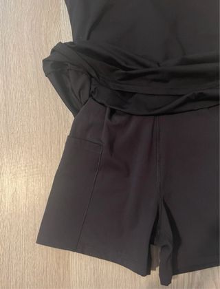 Vestido desportivo preto XS