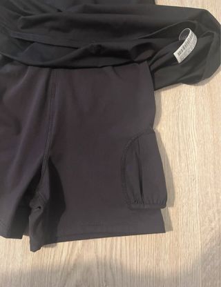 Vestido desportivo preto XS