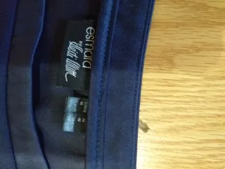 Blusa manga larga azul oscuro