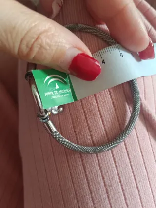 Pulsera con charm de oso