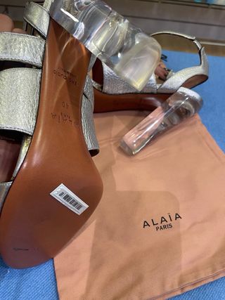Sandalias Alaïa Paris Plataforma Tacón