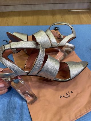 Sandalias Alaïa Paris Plataforma Tacón