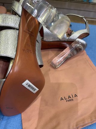Sandalias Alaïa Paris Plataforma Tacón