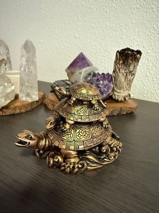 Figura feng shui Torruga Dragón