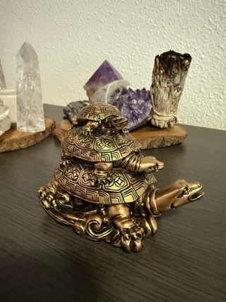 Figura feng shui Torruga Dragón