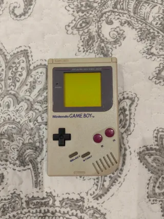 Nintendo Game Boy Original Caja Beige