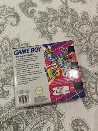 Nintendo Game Boy Original Caja Beige