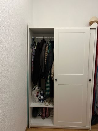 Armario HAUGA Ikea Blanco