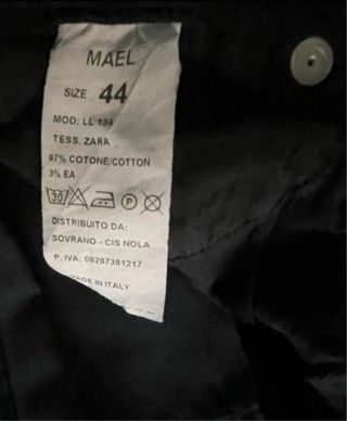 Pantaloni MAEL donna S/M neri
