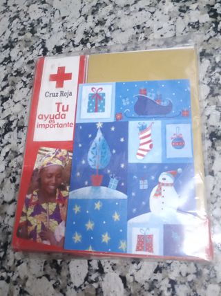Postales de Navidad Cruz Roja