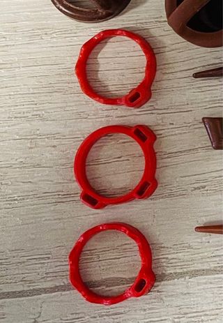 Cinta aro rojo indio Playmobil