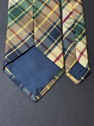 Cravatta a quadri uomo