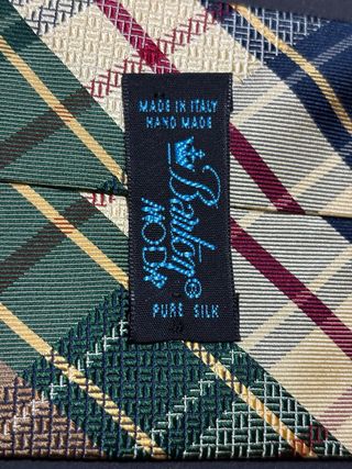 Cravatta a quadri uomo