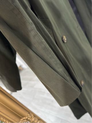 Trench ZARA verde militar