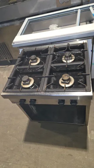 Cocina Industrial Gas 4 Fuegos
