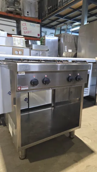 Cocina Industrial Gas 4 Fuegos