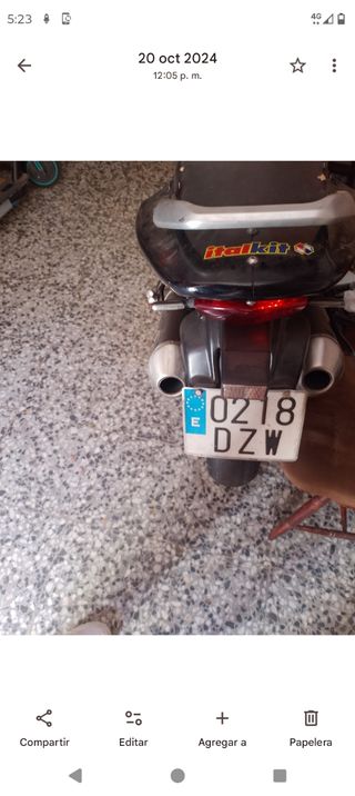 Hyonsung 125 Verde/Negra