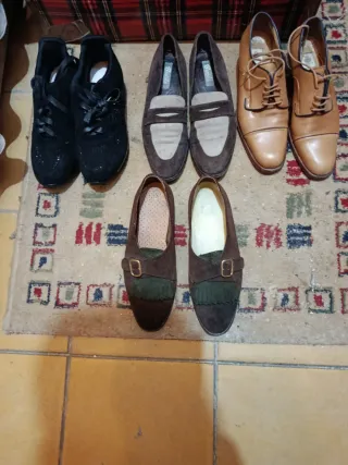 Zapatos Bata Marrones y Negro