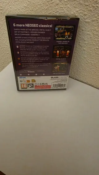 Evercade Neogeo Arcade 2 Cartucho