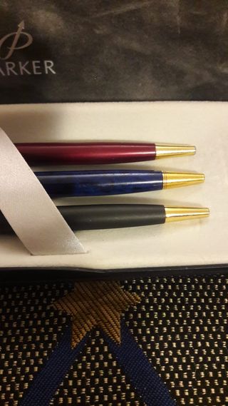 Set di 3 Penne Parker