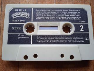 Flashdance Banda Sonora Original Cassette 1983